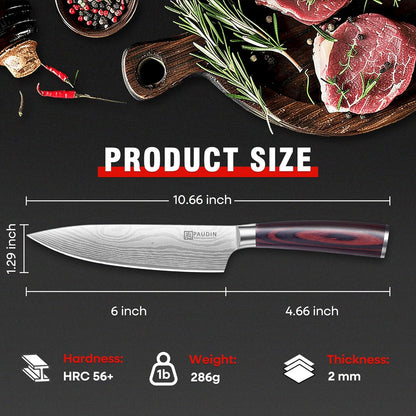 Cheese Knife, 5” Serrated Knife for Block Cheese,Sharp Tomato Knives | Non Stick Blade, High Carbon Steel Ultra Sharp Small Kitchen Knife, Ergonomic Pakkawood Handle