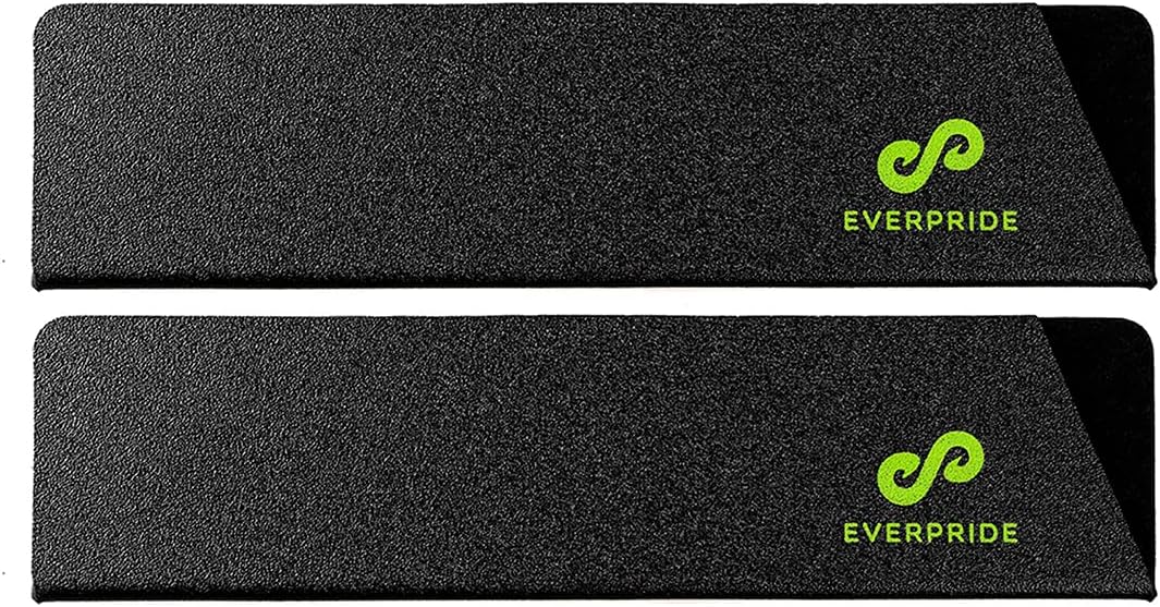 8 Inch Chef Knife Sheath Set (2-Piece Set) Universal Blade Edge Cover Guards for Chef and Kitchen Knives – Durable, BPA-Free, Felt Lined, Sturdy ABS Plastic – Knives Not Included