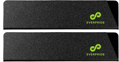 8 Inch Chef Knife Sheath Set (2-Piece Set) Universal Blade Edge Cover Guards for Chef and Kitchen Knives – Durable, BPA-Free, Felt Lined, Sturdy ABS Plastic – Knives Not Included