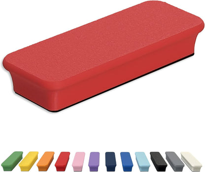 Mega Magnets - Neodymium - Heavy Duty, Colorful, Ergonomic, Ideal for Crafting, Quilting, and as Magnetic Knife Holders (2, Ice Blue Bar)