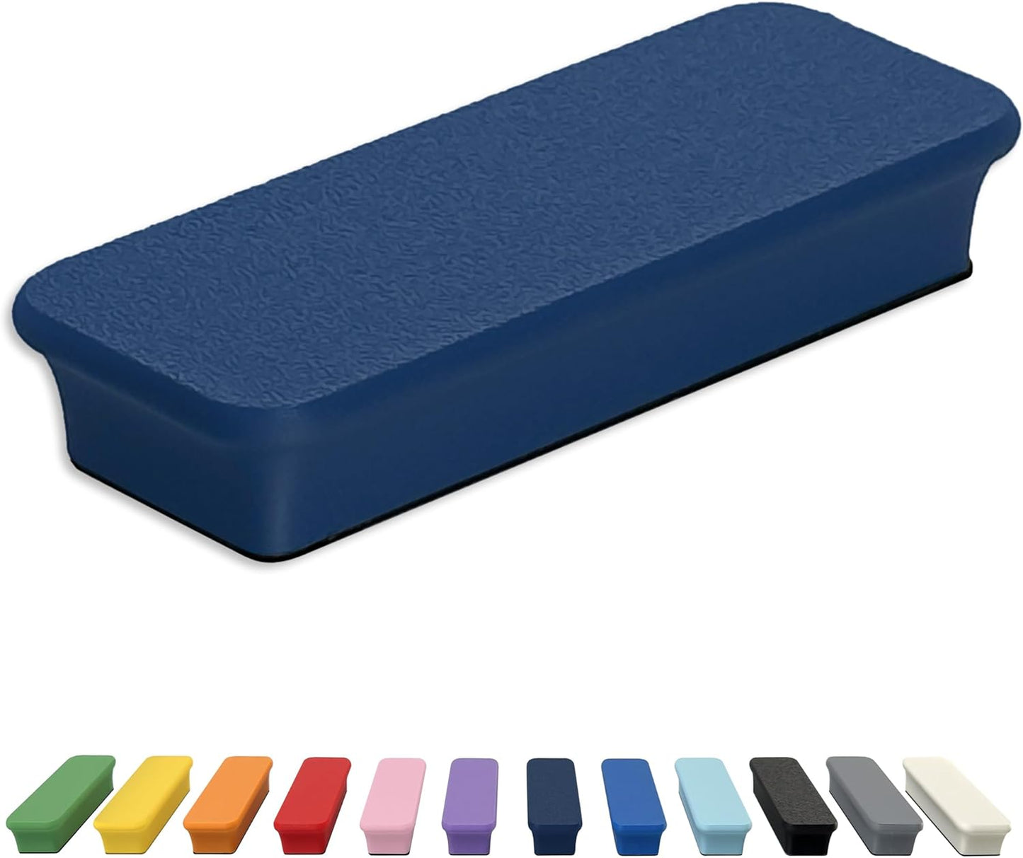 Mega Magnets - Neodymium - Heavy Duty, Colorful, Ergonomic, Ideal for Crafting, Quilting, and as Magnetic Knife Holders (2, Ice Blue Bar)