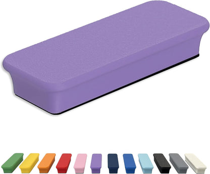 Mega Magnets - Neodymium - Heavy Duty, Colorful, Ergonomic, Ideal for Crafting, Quilting, and as Magnetic Knife Holders (2, Ice Blue Bar)