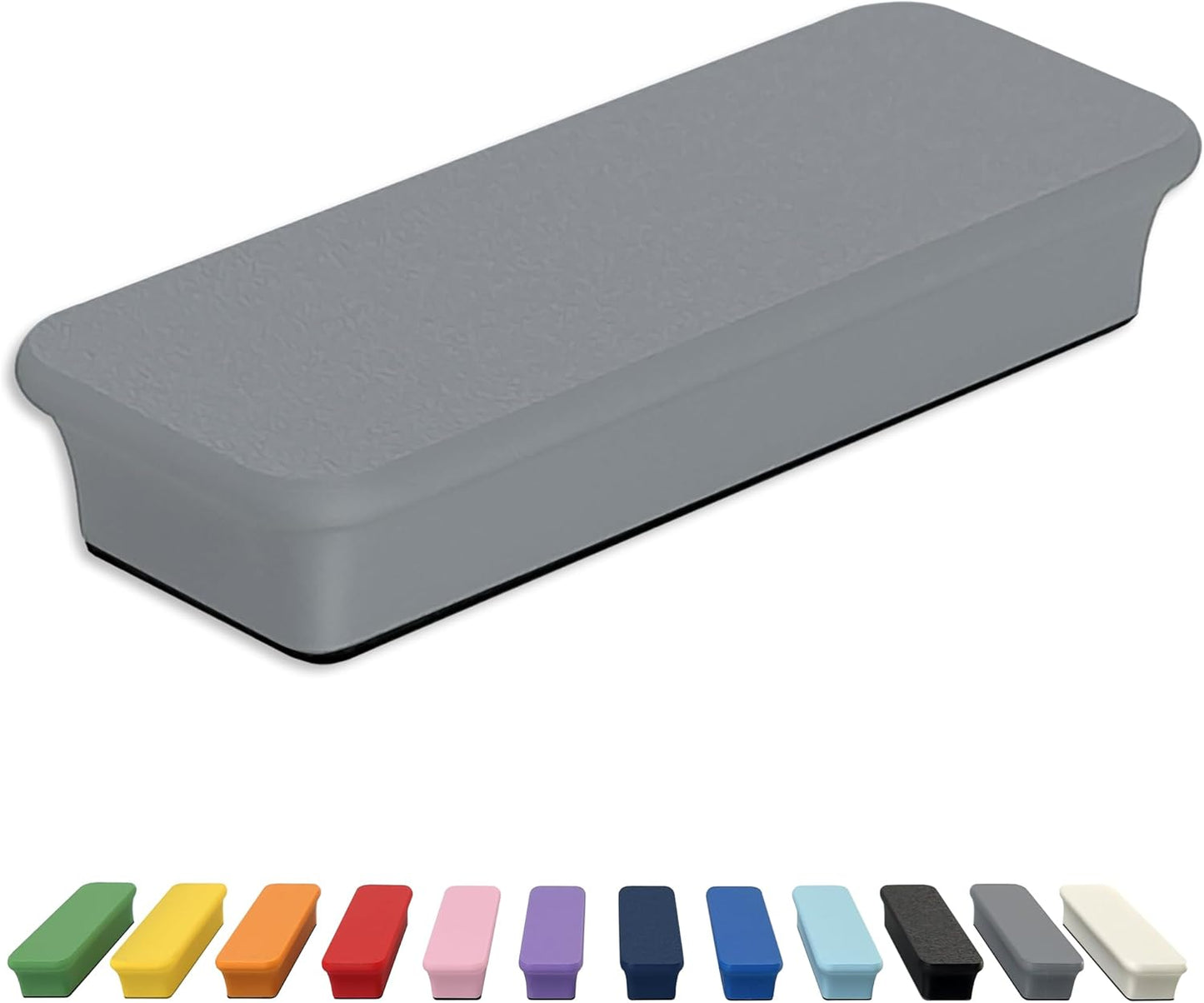 Mega Magnets - Neodymium - Heavy Duty, Colorful, Ergonomic, Ideal for Crafting, Quilting, and as Magnetic Knife Holders (2, Ice Blue Bar)