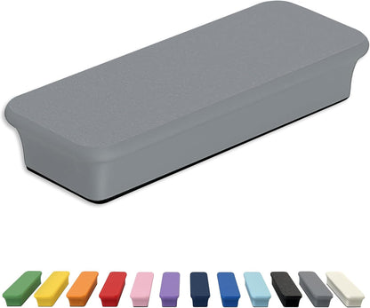 Mega Magnets - Neodymium - Heavy Duty, Colorful, Ergonomic, Ideal for Crafting, Quilting, and as Magnetic Knife Holders (2, Ice Blue Bar)