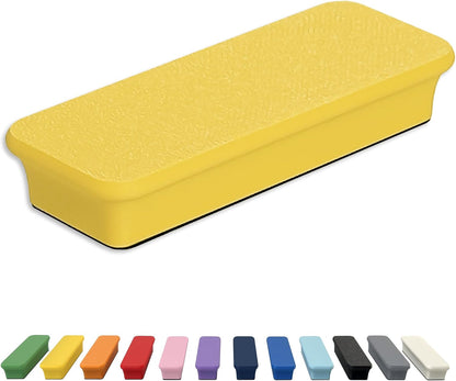 Mega Magnets - Neodymium - Heavy Duty, Colorful, Ergonomic, Ideal for Crafting, Quilting, and as Magnetic Knife Holders (2, Ice Blue Bar)