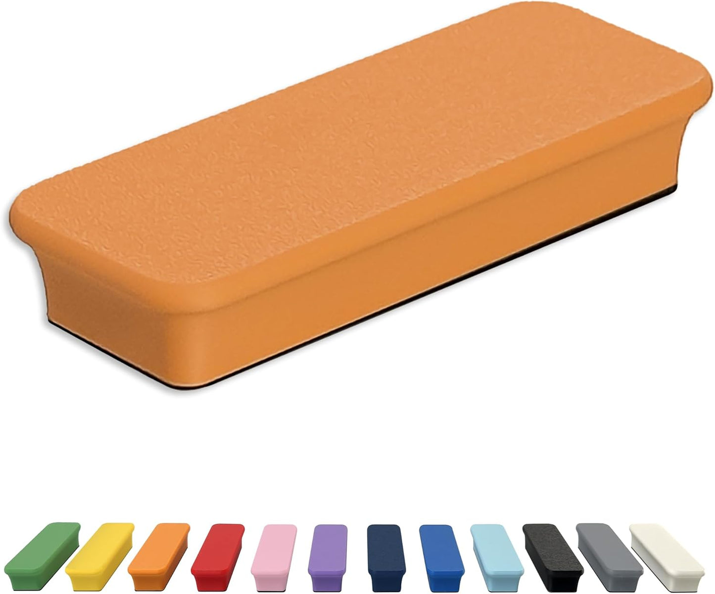 Mega Magnets - Neodymium - Heavy Duty, Colorful, Ergonomic, Ideal for Crafting, Quilting, and as Magnetic Knife Holders (2, Ice Blue Bar)