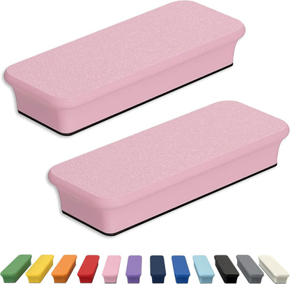 Mega Magnets - Neodymium - Heavy Duty, Colorful, Ergonomic, Ideal for Crafting, Quilting, and as Magnetic Knife Holders (2, Ice Blue Bar)