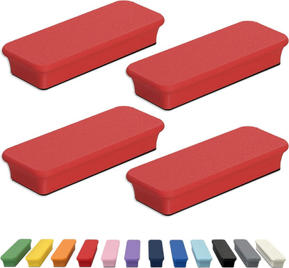 Mega Magnets - Neodymium - Heavy Duty, Colorful, Ergonomic, Ideal for Crafting, Quilting, and as Magnetic Knife Holders (2, Ice Blue Bar)