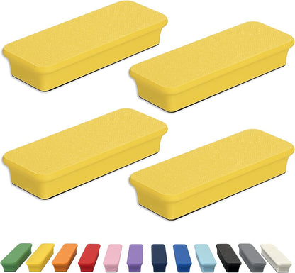 Mega Magnets - Neodymium - Heavy Duty, Colorful, Ergonomic, Ideal for Crafting, Quilting, and as Magnetic Knife Holders (2, Ice Blue Bar)