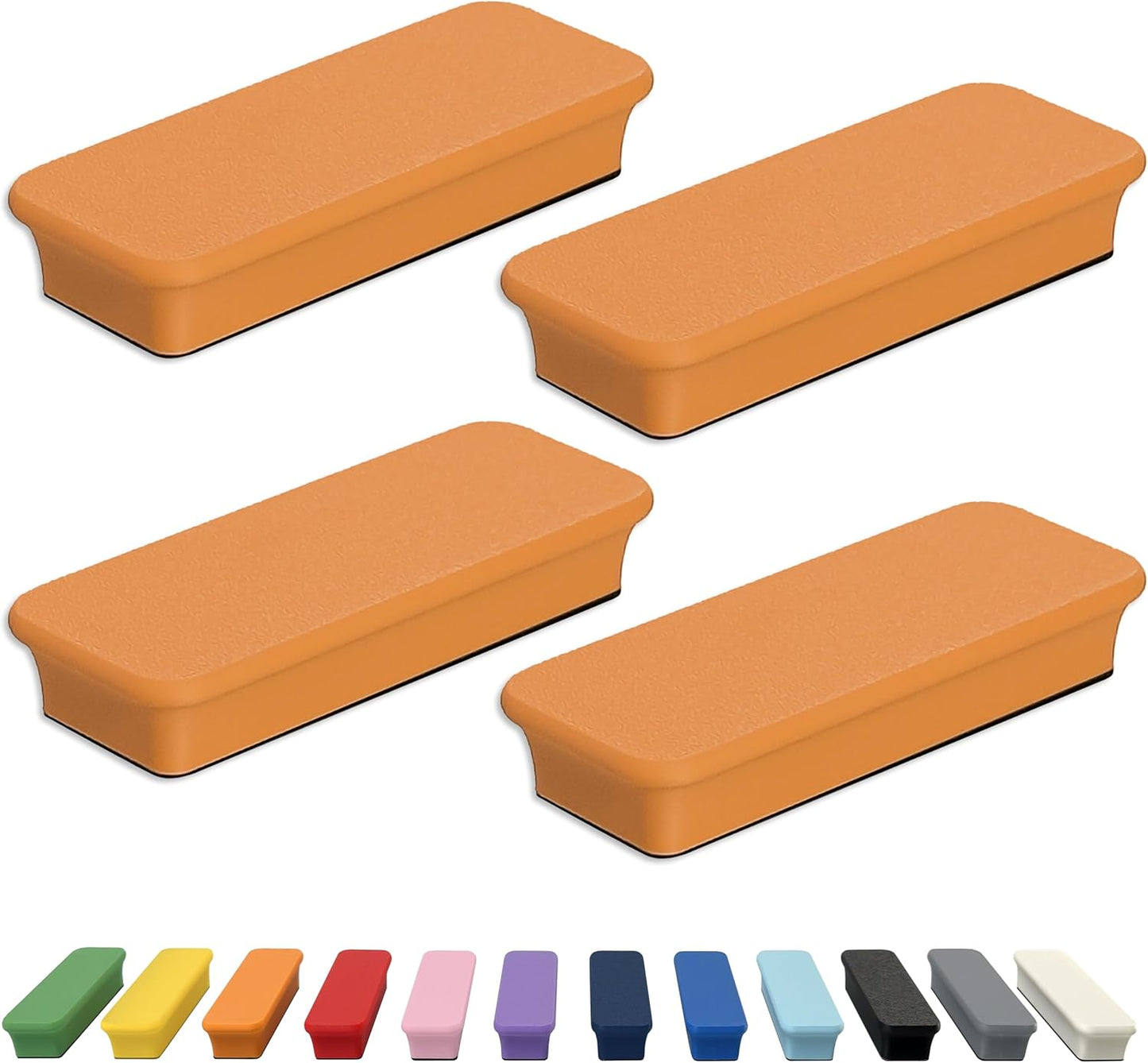 Mega Magnets - Neodymium - Heavy Duty, Colorful, Ergonomic, Ideal for Crafting, Quilting, and as Magnetic Knife Holders (2, Ice Blue Bar)