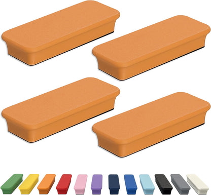 Mega Magnets - Neodymium - Heavy Duty, Colorful, Ergonomic, Ideal for Crafting, Quilting, and as Magnetic Knife Holders (2, Ice Blue Bar)