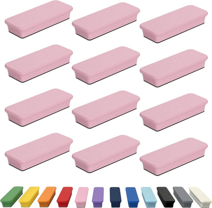Mega Magnets - Neodymium - Heavy Duty, Colorful, Ergonomic, Ideal for Crafting, Quilting, and as Magnetic Knife Holders (2, Ice Blue Bar)