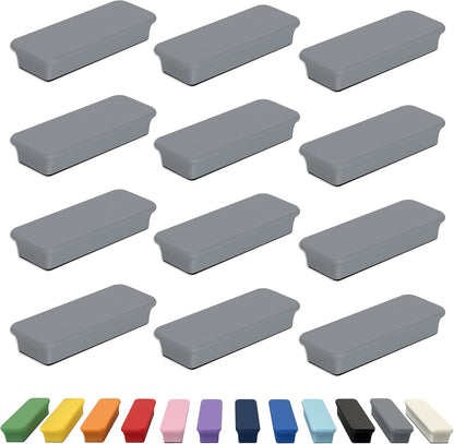 Mega Magnets - Neodymium - Heavy Duty, Colorful, Ergonomic, Ideal for Crafting, Quilting, and as Magnetic Knife Holders (2, Ice Blue Bar)