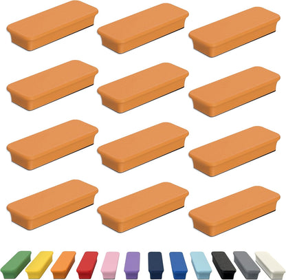 Mega Magnets - Neodymium - Heavy Duty, Colorful, Ergonomic, Ideal for Crafting, Quilting, and as Magnetic Knife Holders (2, Ice Blue Bar)