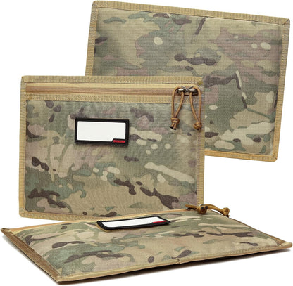 3-Pack Handgun Case,Soft Pistol Rug Case Tactical Handgun Storage Pouch with for Hunting Shooting Range Sports 4 of ID Patches Included