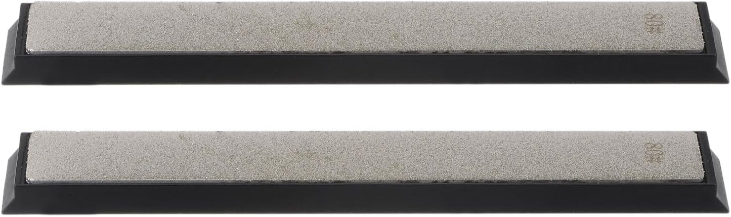 2pcs Diamond Sharpening Stone Set 800 Grit for Scissors Kitchen Tools