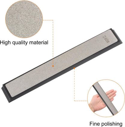 2pcs Diamond Sharpening Stone Set 800 Grit for Scissors Kitchen Tools