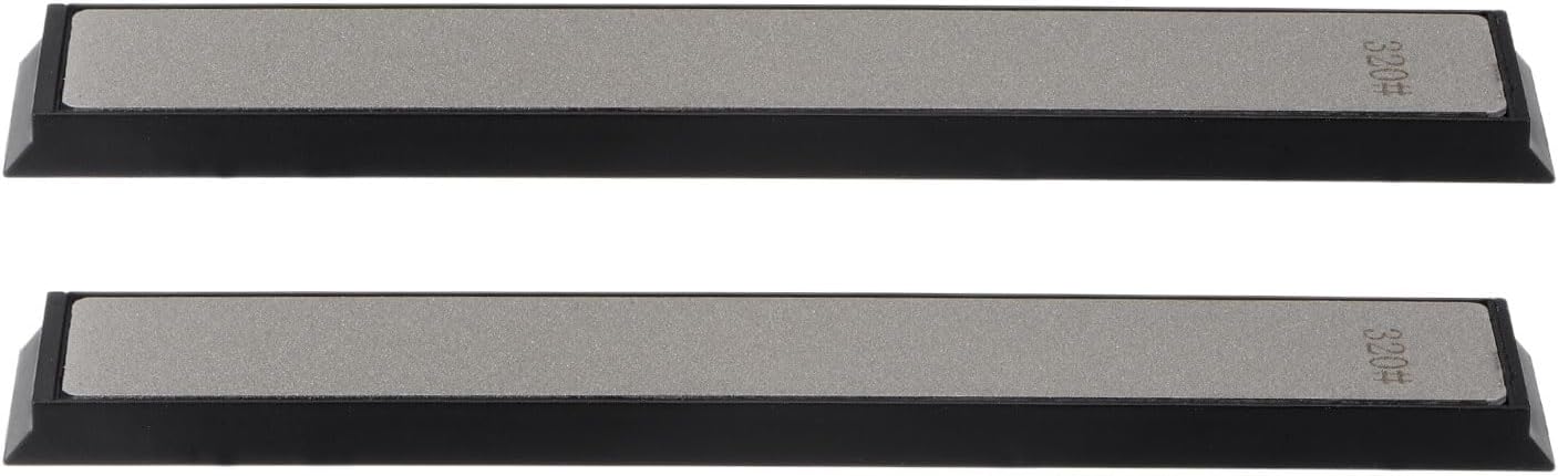 2pcs Diamond Sharpening Stone Set 800 Grit for Scissors Kitchen Tools
