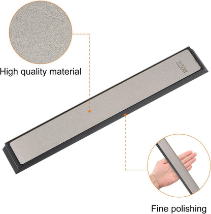 2pcs Diamond Sharpening Stone Set 800 Grit for Scissors Kitchen Tools