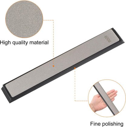 2pcs Diamond Sharpening Stone Set 800 Grit for Scissors Kitchen Tools