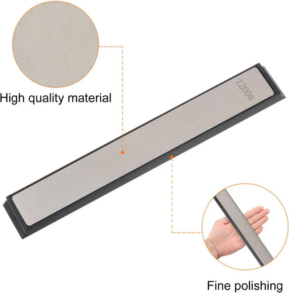 2pcs Diamond Sharpening Stone Set 800 Grit for Scissors Kitchen Tools