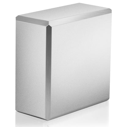 Strong Rare Earth Magnet, Big Cube Neodymium Science Magnet 25x25mm | N52 Large 2 Pack Industrial High Powerful Block Magnets Disc Thick for Crafts, Fridge Unique