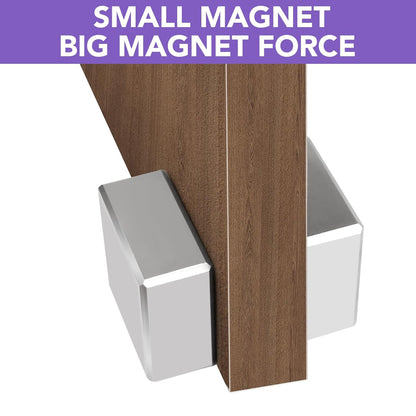 Strong Rare Earth Magnet, Big Cube Neodymium Science Magnet 25x25mm | N52 Large 2 Pack Industrial High Powerful Block Magnets Disc Thick for Crafts, Fridge Unique