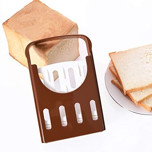 Foldable Compact Bread Slicing Guide for Homemade Bread & Sandwiches | Foldable, Compact Bread Slicing Guide, Kitchen Accessories, For Homemade Bread Bagel Loaf Sandwich