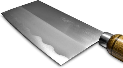 Seki Japan TSUBAZO Japanese Sushi Chef Knife, Stainless Steel Sashimi Deba Knife, Shiraki Handle, 150 mm (5.9 in)