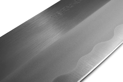 Seki Japan TSUBAZO Japanese Sushi Chef Knife, Stainless Steel Sashimi Deba Knife, Shiraki Handle, 150 mm (5.9 in)