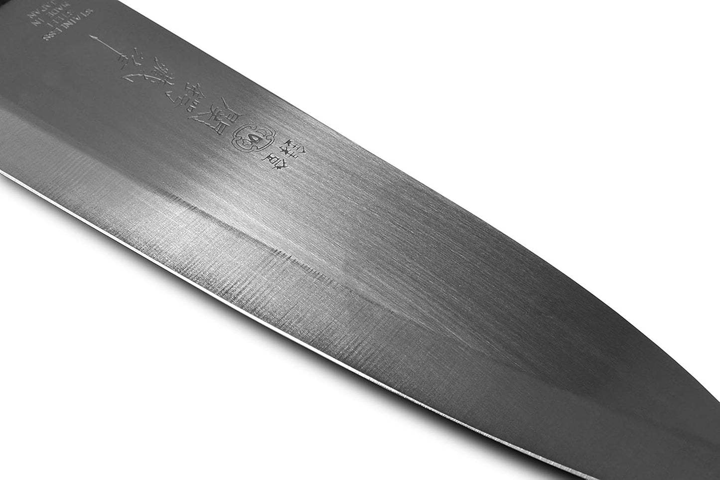 Seki Japan TSUBAZO Japanese Sushi Chef Knife, Stainless Steel Sashimi Deba Knife, Shiraki Handle, 150 mm (5.9 in)