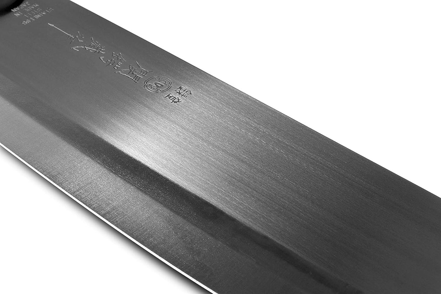 Seki Japan TSUBAZO Japanese Sushi Chef Knife, Stainless Steel Sashimi Deba Knife, Shiraki Handle, 150 mm (5.9 in)