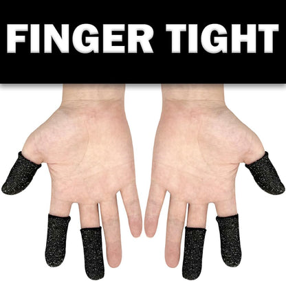 20 PCS Finger Cots Cut Resistant Protector - Finger Covers for Cuts, Gloves Life Extender, Cut Resistant Finger Protectors for Kitchen, Work, Sculpture, Anti-Slip, Reusable