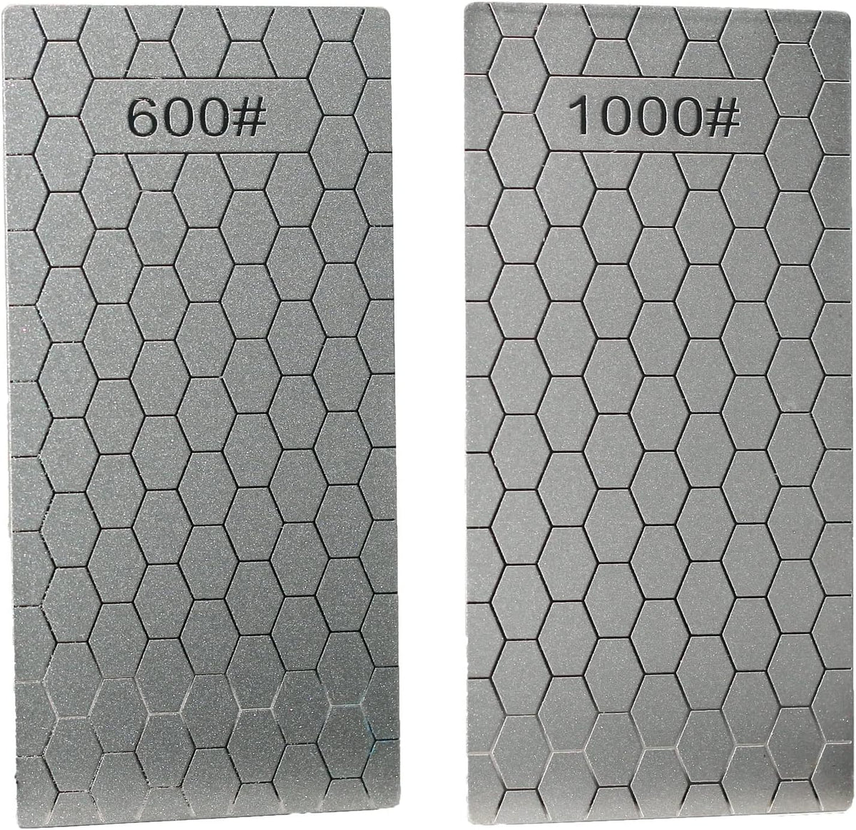 5 Pieces Diamond Sharpening Stone Set,Diamond Lapping Plate Coarse/Medium/Fine Grit Sharpener,400/600/800/1000/1200 Grit