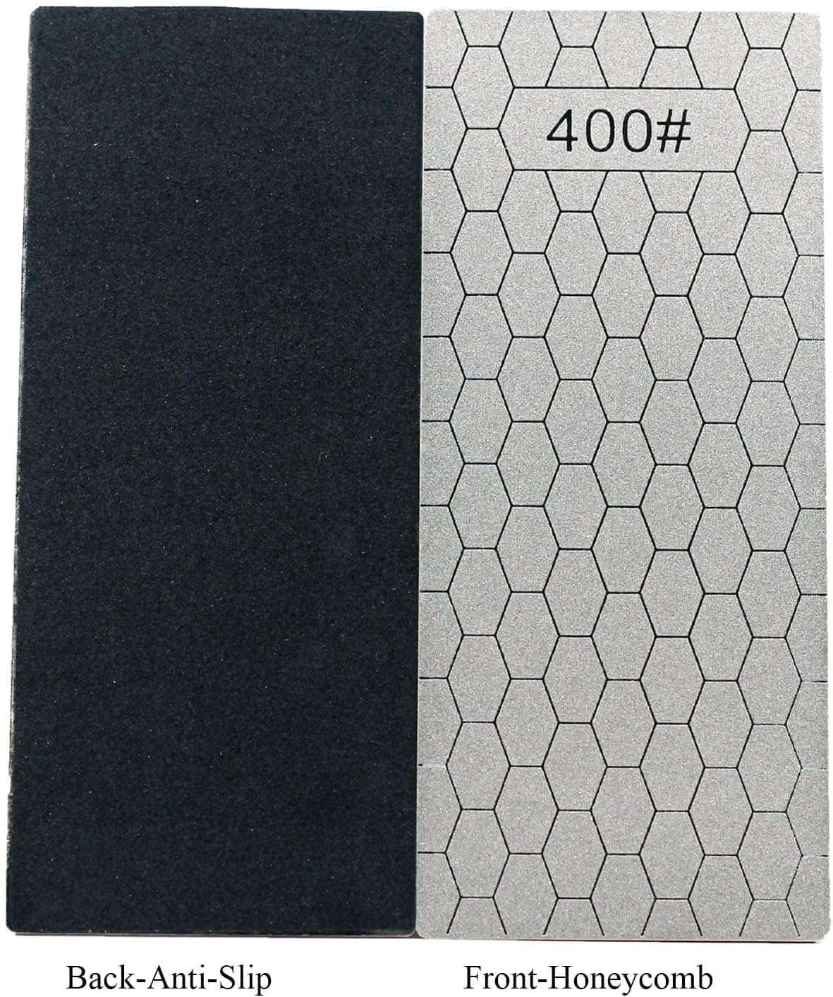 5 Pieces Diamond Sharpening Stone Set,Diamond Lapping Plate Coarse/Medium/Fine Grit Sharpener,400/600/800/1000/1200 Grit