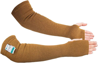 Protective Arm Sleeves, Cut/Scratch/Heat Resistant with UV Protectors Safety for Garden Kitchen Work-18Inches