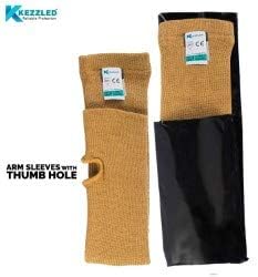 Protective Arm Sleeves, Cut/Scratch/Heat Resistant with UV Protectors Safety for Garden Kitchen Work-18Inches