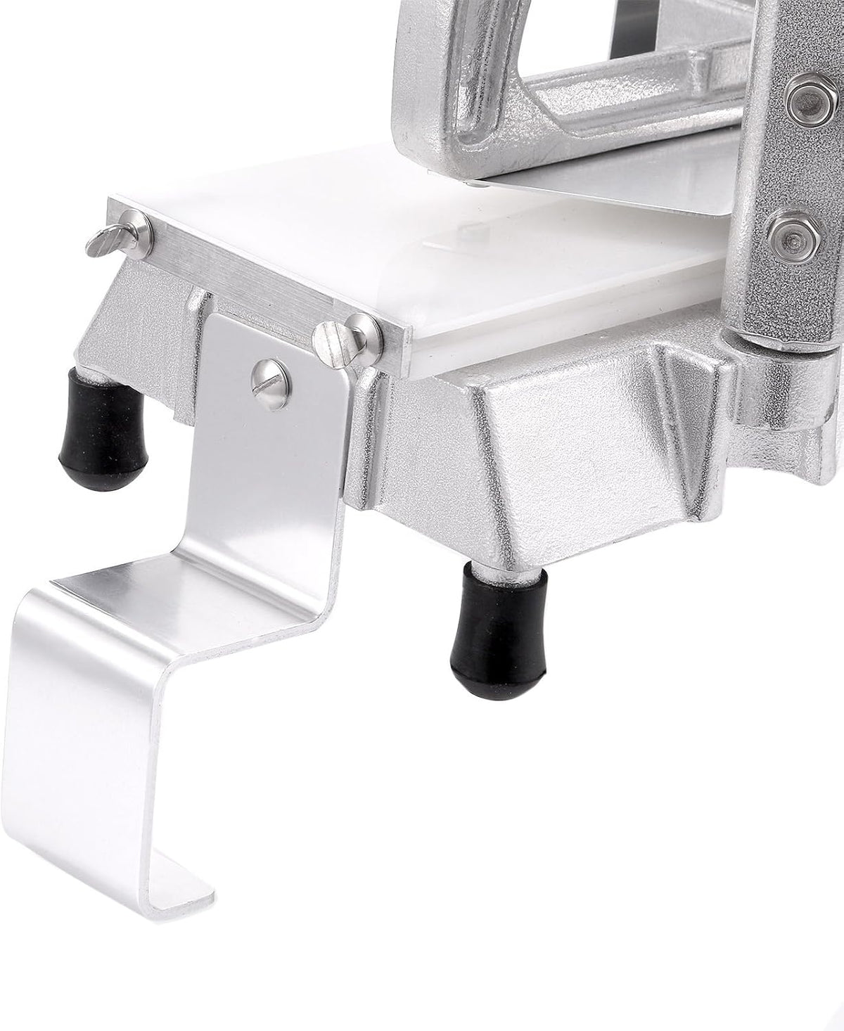 VEVOR Commercial Tomato Slicer 1/4" Heavy Duty Cutter with Built-in Cutting Board for Restaurant or Home Use