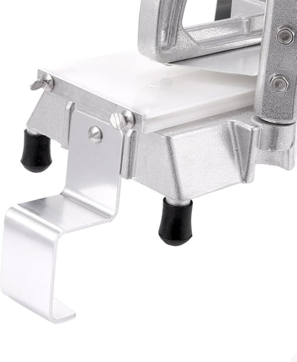 VEVOR Commercial Tomato Slicer 1/4" Heavy Duty Cutter with Built-in Cutting Board for Restaurant or Home Use
