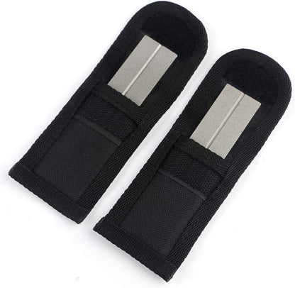 Dual-Sided 2 Packs Diamond Whetstone Sharpening Kit (3''x 1")