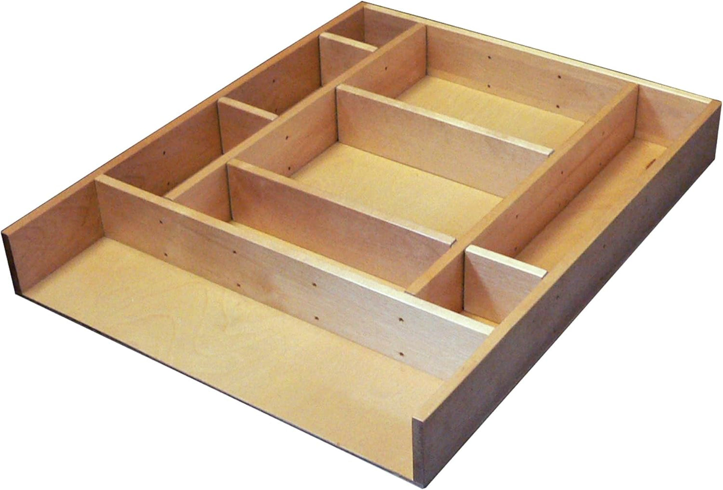 Customizable Drop-In Kitchen Drawer Organizer Kit for Large Utensils, Knick Knacks, & Cutlery Organization w/Adjusdable Clips, LD-4CT15-1