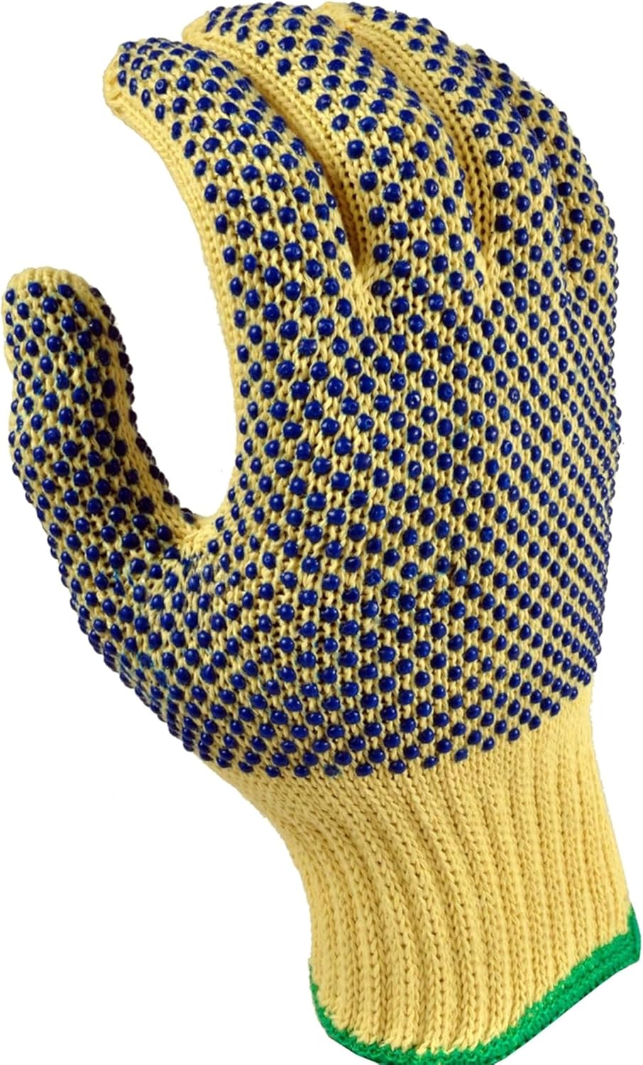 1670L Yellow Kevlar Knit Cut Resistant Work Gloves, Protective Gloves to Secure Hands From Scrapes, Cuts In Kitchen, Wood Carving, Carpentry & DEA