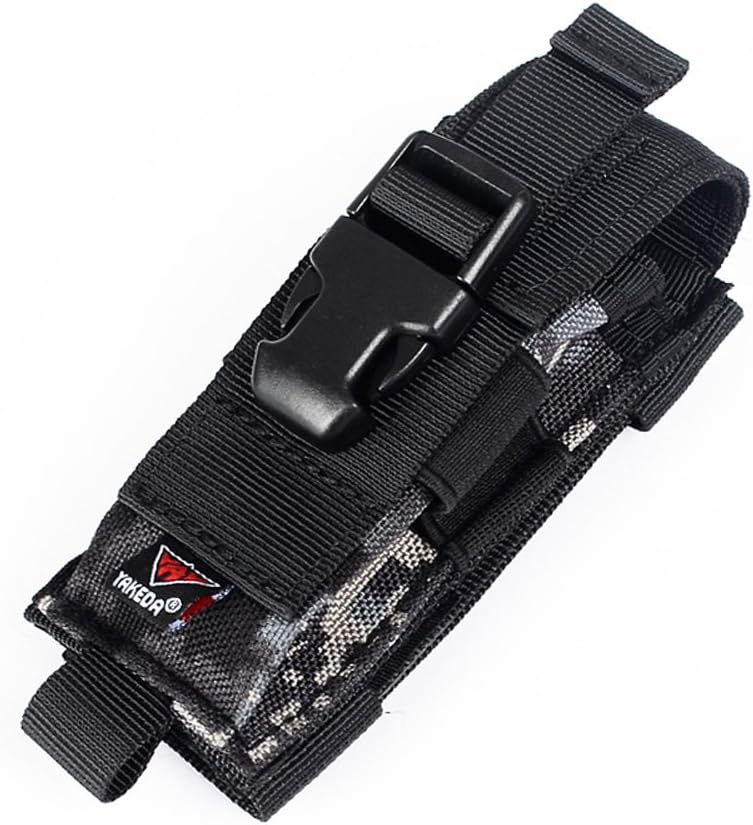 YAKEDA Multitool Pouch Sheath Folding Knife Sheath Pouch for Belt Molle Flashlight Mag Pouch