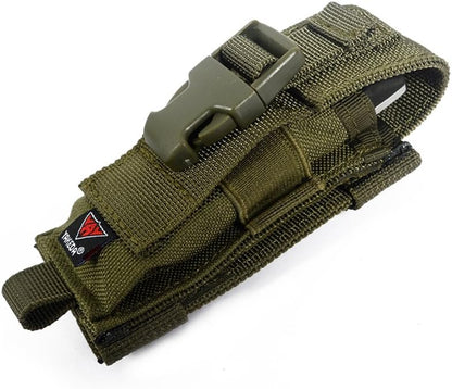 YAKEDA Multitool Pouch Sheath Folding Knife Sheath Pouch for Belt Molle Flashlight Mag Pouch