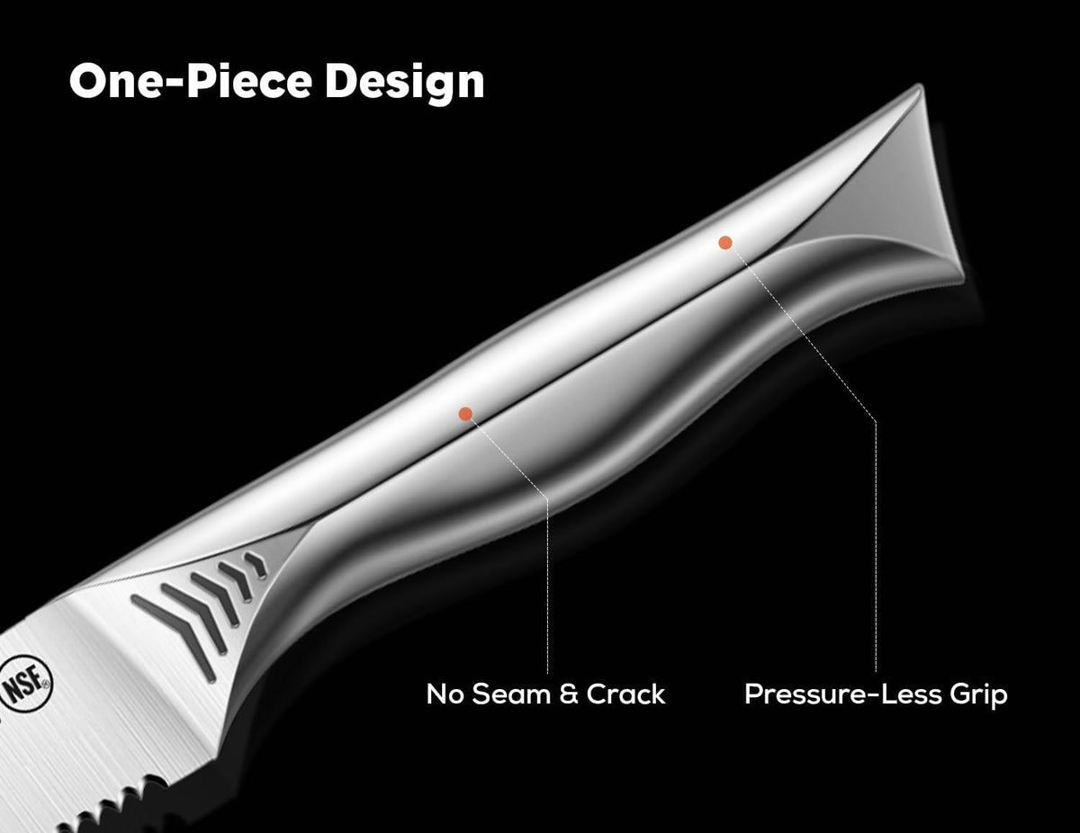 4.5 In Serrated Steak Knives Set of 6, Comes with a Gift Box