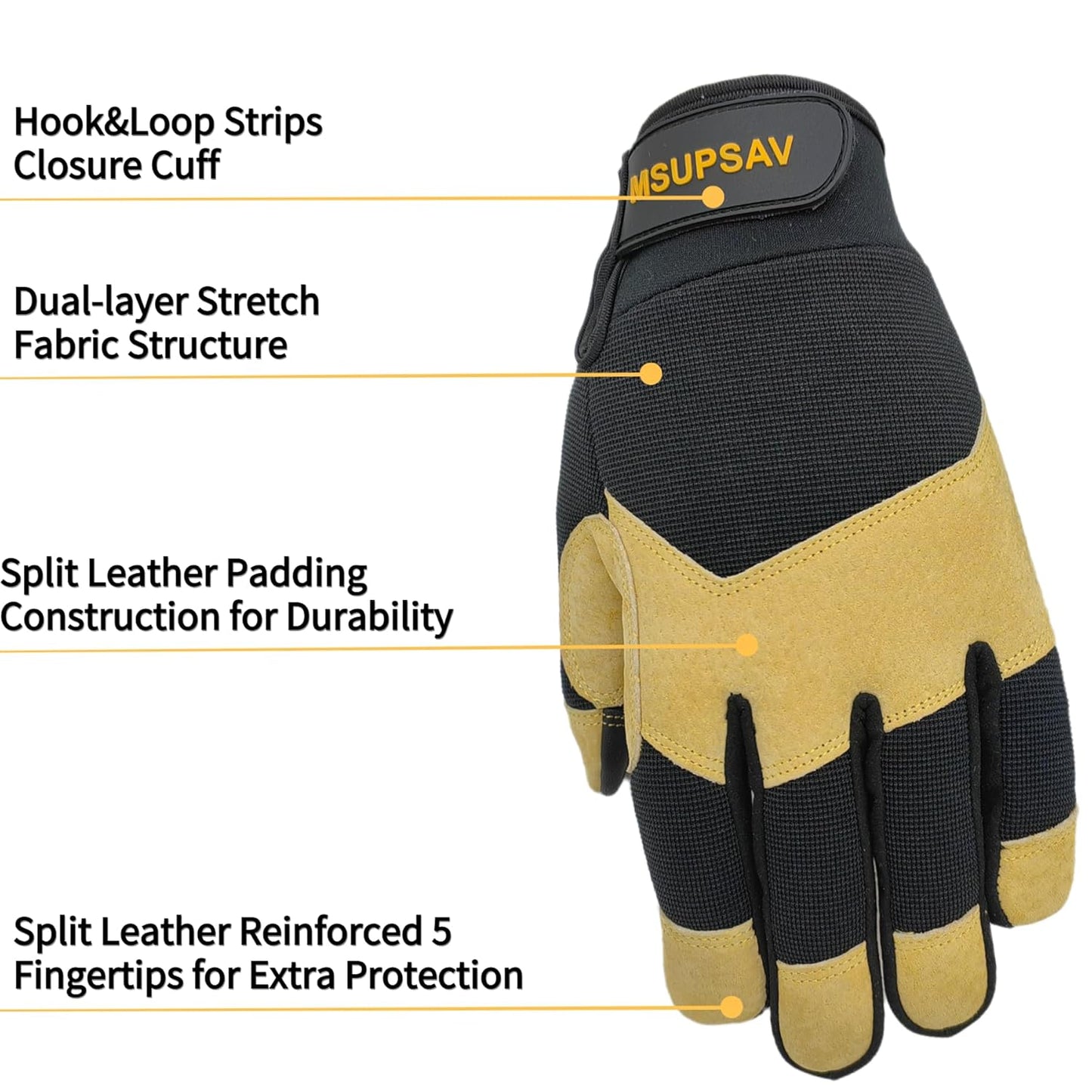 Anti-vibration Mechanic Work Gloves Men,Extra Large,Blue+Black | Multi-purpose,Heavy Duty,TPR Impact Protection,Gift,Safety,Working