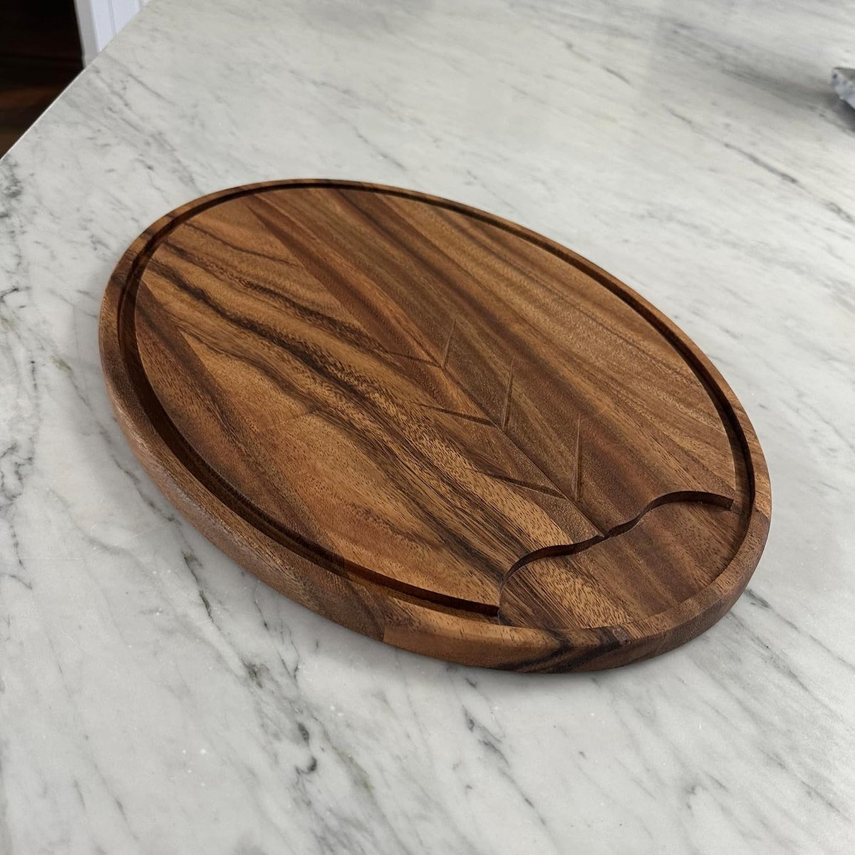Gansevoort Large Carving Board 16" x 24" Acacia Wood Cutting Board