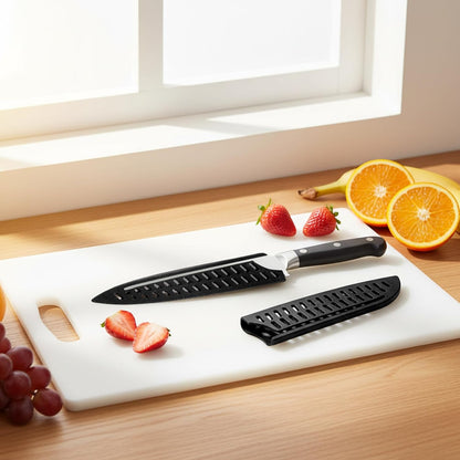 10 Pcs Universal Paring Knife Sheath Set Plastic Safety Knife Cover Sleeves Knives Edge Guard Blade Protector for 8" 7" 6" 5" 3.5" Chef Utility Paring Bread Knives