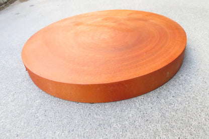12" Inch - Solid Wood Chinese Butcher Block One Piece End Grain Cutting Board Log