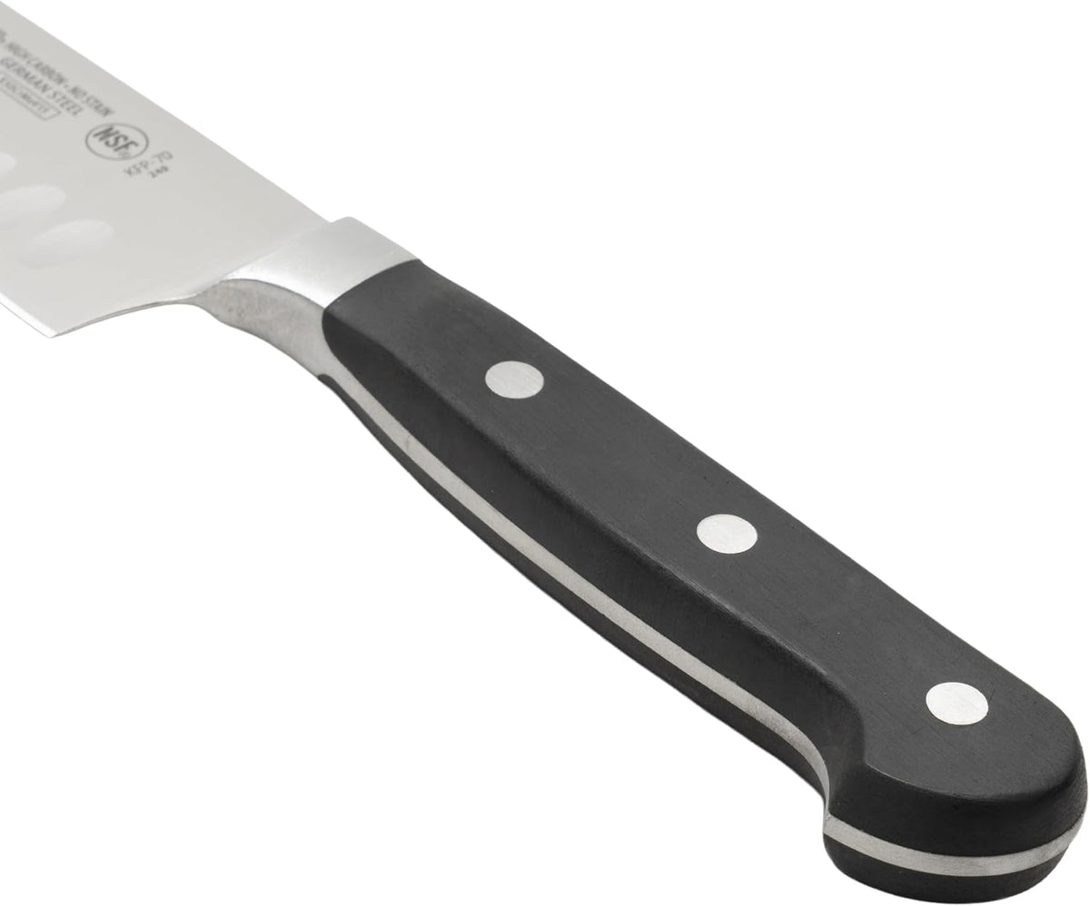 7" Silver SofTek Santoku Knife